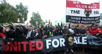 Man United fans protest required heavy police presence