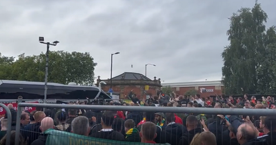 Coach carrying children to Manchester United vs Liverpool 'pelted with beer' by protesting fans