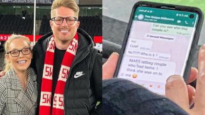 MAFS’ Bryce Melissa Exposed A Gal Who Took Pics Of Them At An AFL Game Sent Nasty Messages