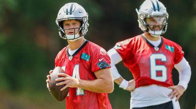 Sam Darnold Reacts to Mayfield Being Named Panthers’ Starting QB