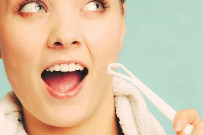 Brushing your tongue could have adverse health effects