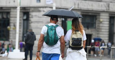 Liverpool weather as we enter the final week of summer