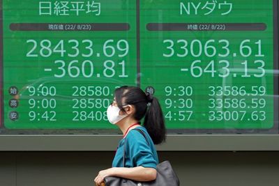 Asian shares fall on Fed worries after Wall Street sell-off