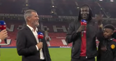 Roy Keane throws cheeky dig at Stormzy as he gatecrashes coverage of Manchester United win