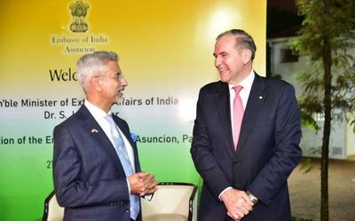Jaishankar inaugurates Indian Embassy in Paraguay