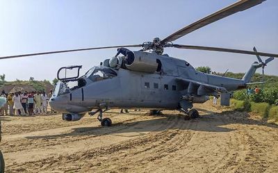 IAF helicopter makes emergency landing in Rajasthan