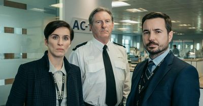 Line of Duty 'to return' for new series and 'unmask real H' shares Adrian Dunbar