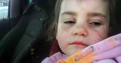 Three-year-old egged in face by yobs leaving her bruised and sobbing