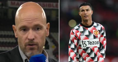Cristiano Ronaldo sends 10-word message after Erik ten Hag lays down new challenge