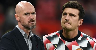 Erik ten Hag solves Man Utd captaincy problem after ditching Harry Maguire