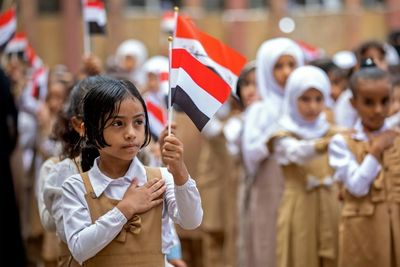 Children in war-torn Yemen skip class to survive 'misery'