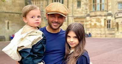 Ryan Thomas shares sweet video of son Roman and daughter Scarlett on Waterloo Road set