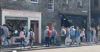 Edinburgh Fringe foodies queue down the street for unusual ice cream flavours