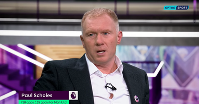 Paul Scholes praises two Manchester United players vs Liverpool