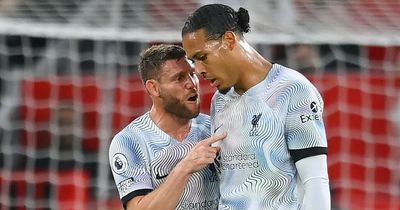 James Milner was spot on with X-rated demand to Virgil van Dijk after Man Utd opener