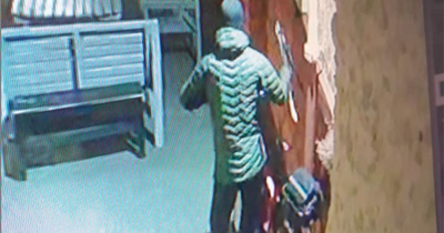 Sneaky Midlothian thief in mask caught on camera stealing bike from outside club