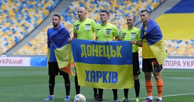 Ukraine football returns amid ongoing Russia invasion with bomb shelters for players