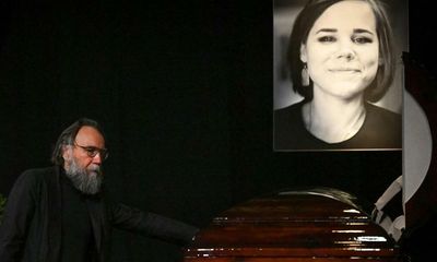 Senior Russian politicians praise ‘martyr’ Darya Dugina at funeral