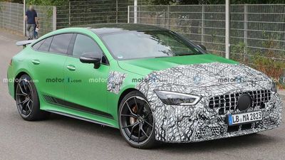 Mercedes-AMG GT 4-Door Spied Previewing Upcoming Refresh