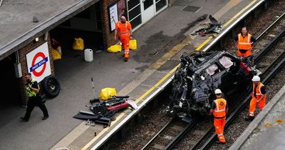 Uber driver says he nearly died as Range Rover smashed onto railway track in horror crash