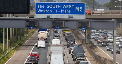 M4 and M5 interchange named as a traffic hotspot this bank holiday
