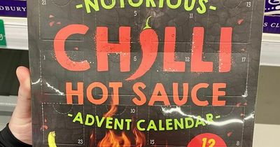 Shoppers in disbelief as 'spicy' advent calendar hits supermarket shelves in August