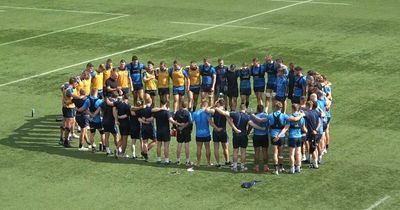 Worcester Warriors players and coaches lead 'Together' message amid administration threat