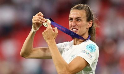 ’No sad faces!’ England’s Euro 2022 winner Jill Scott retires from football