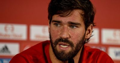 Alisson makes concerning Liverpool admission which could force Jurgen Klopp rethink