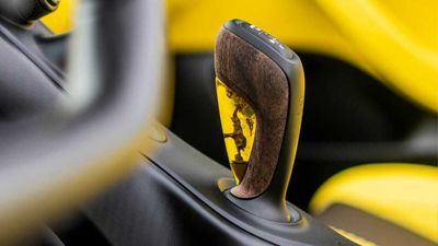 The Bugatti Mistral Has A Jurassic Park-Like Easter Egg In Its Shifter