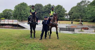 Spate of antisocial behaviour in Bristol city park leads to mounted police patrols