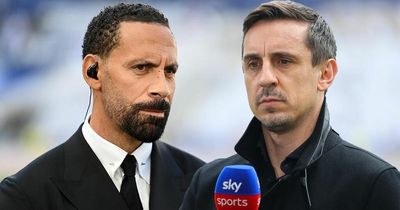 Rio Ferdinand quashes Gary Neville concerns over Man Utd transfer: "I'm licking my lips"