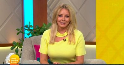 Carol Vorderman teases new project as she returns from holiday