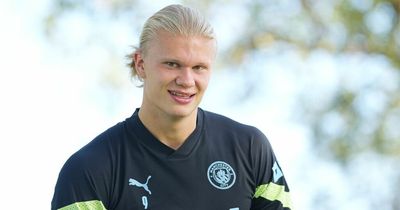 Erling Haaland makes Karim Benzema comparison as he outlines Man City ambition