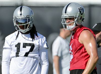 Derek Carr got college flashbacks passing to Davante Adams in Raiders joint practices with Patriots