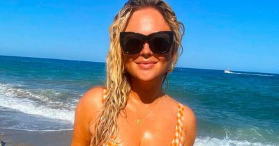 Emily Atack stuns in bikini on holiday amid calls for her to take over as Love Island host