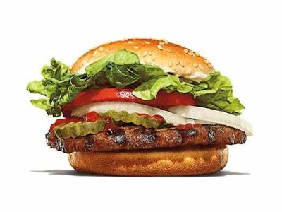 National Burger Day: Burger King giving away 10,000 plant-based and vegan burgers