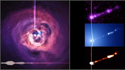 NASA audio of a black hole has gone viral. Here's how they created it, and what else we can 'hear' in space