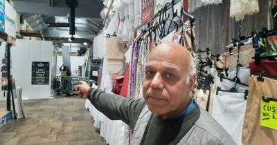 Leeds City Council taking market trader to court over hanging curtains