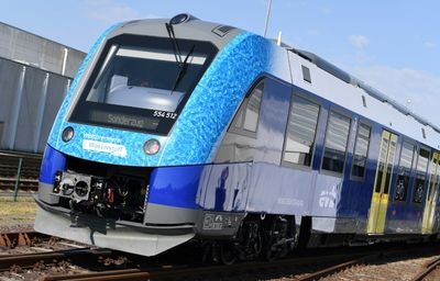 Whistle blows in Germany for world's first hydrogen train fleet