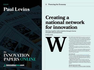 Creating a national network for commercial innovation