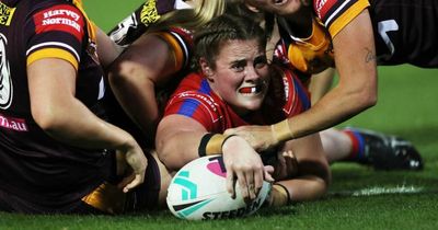 'Just wanted a day off school': Knights prop's journey from a gala day to NRLW