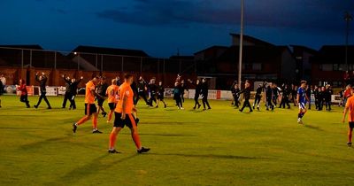 Irvine Meadow braced for fine over Marymass derby pitch invasions