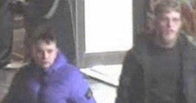 Cops release pictures of two men as 'unprovoked' Glasgow serious assault probe continues