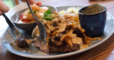 We tried dinner at Gourmet Food Parlour and the portions were more than generous