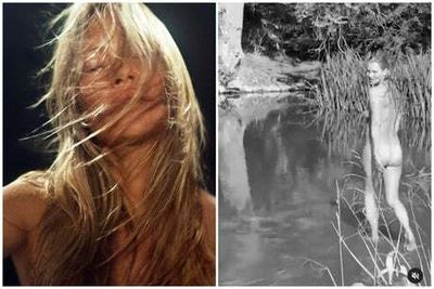 Kate Moss strips and goes skinny-dipping for her new ‘wellness’ brand