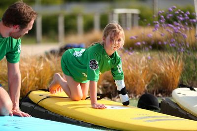 Young Girl Becomes One Of The First In The World To Go Surfing With A Prosthetic Arm