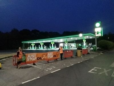 Dozens arrested after M25 fuel pumps damaged