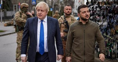 Boris Johnson makes final visit to Kyiv as PM and says Ukraine 'can win war'