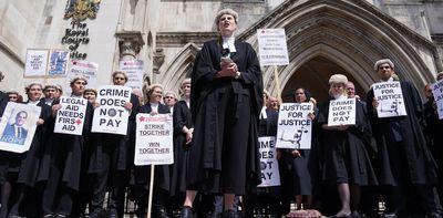 Criminal barrister strike is no surprise – their pay can start at less than minimum wage